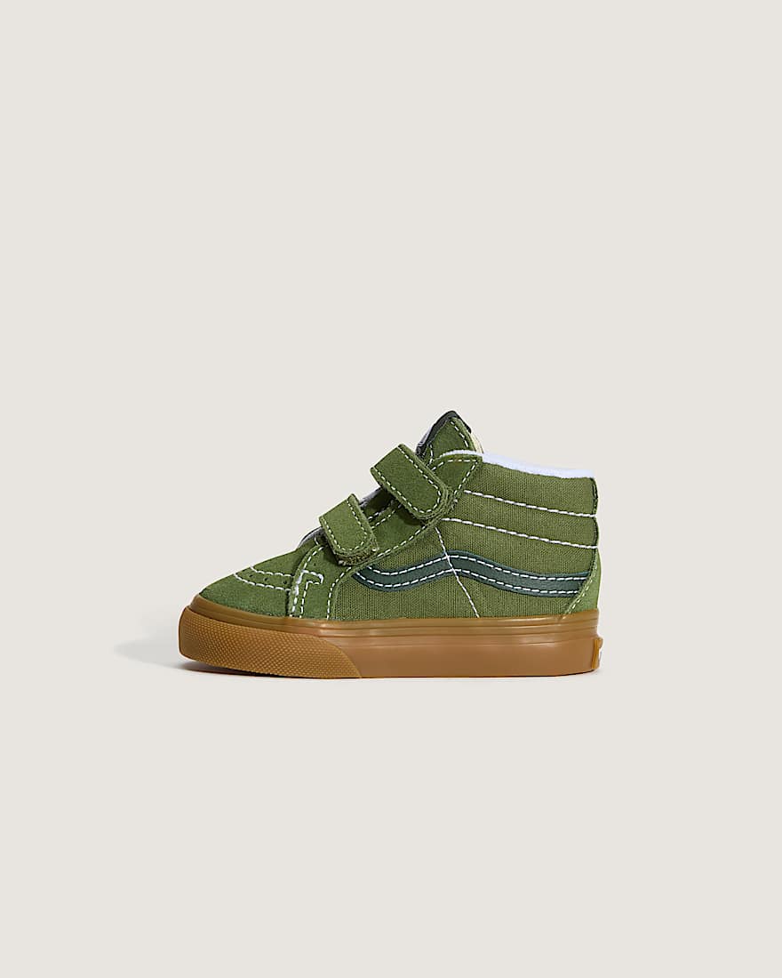 Kleinkinder SK8Mid V Schuhe 14 Jahre VANS Grn HERO