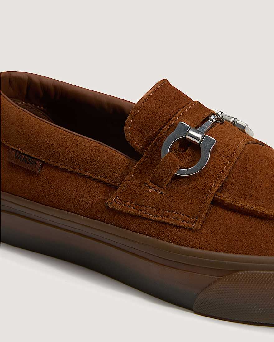 Skate Loafer Schuhe VANS Braun ALT4