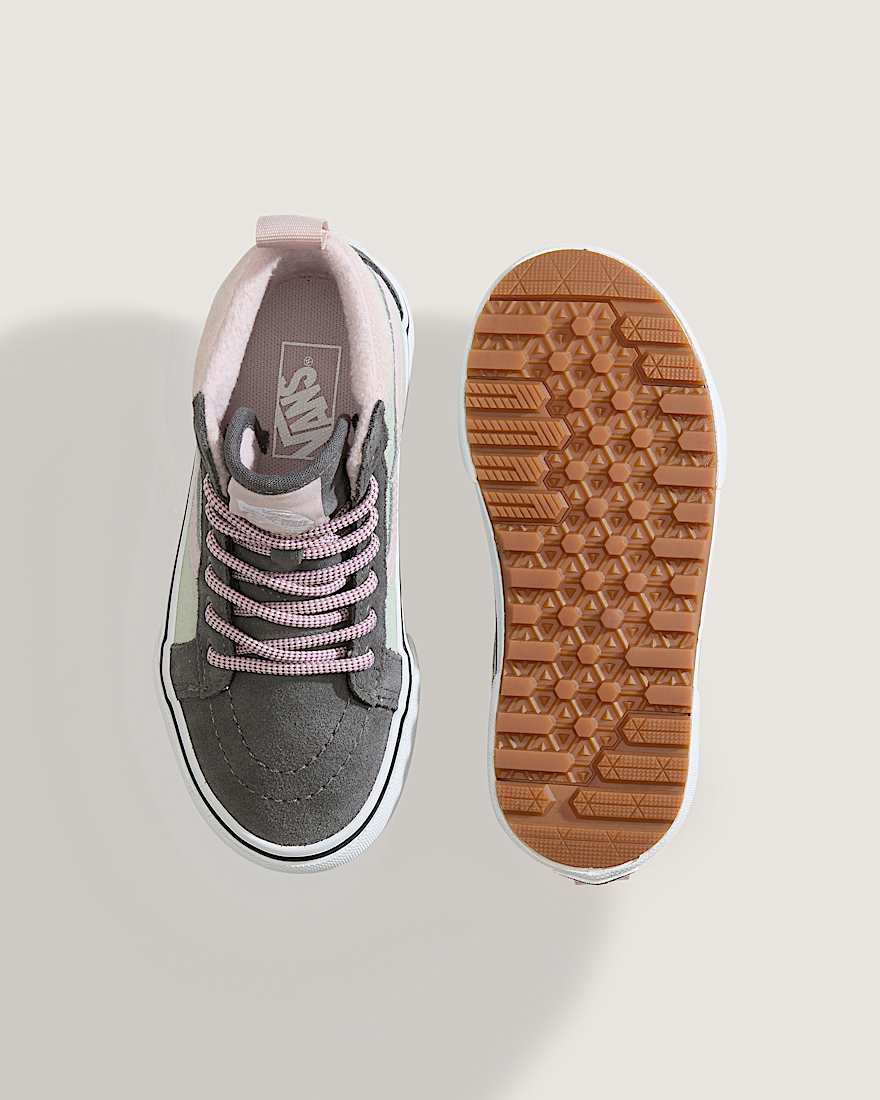 Kinder Sk8Hi Insulated Schuhe 48 Jahre VANS GrnGrauRosa ALT2