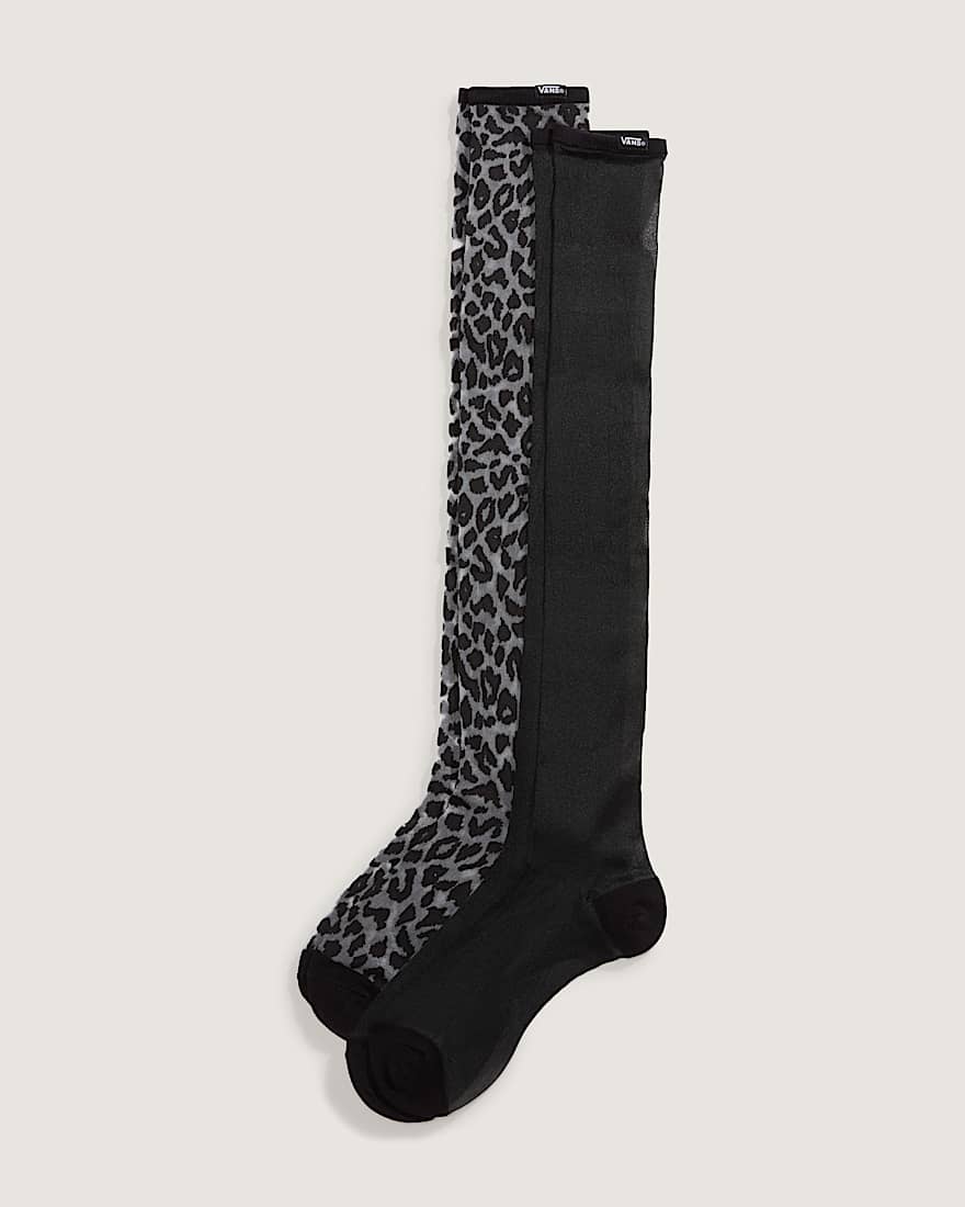 Ang Kniestrmpfe 2 Paar VANS Schwarz HERO