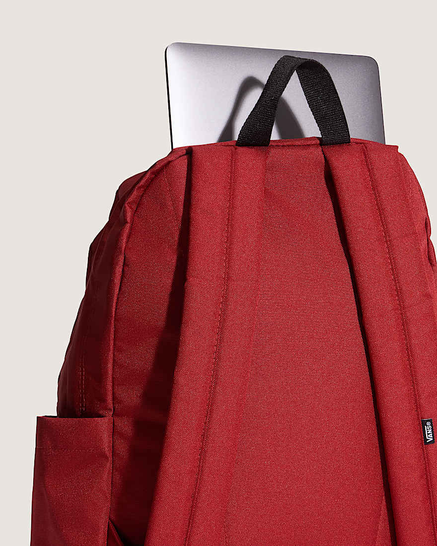 Old Skool Checkerboard Rucksack VANS Rot ALT4