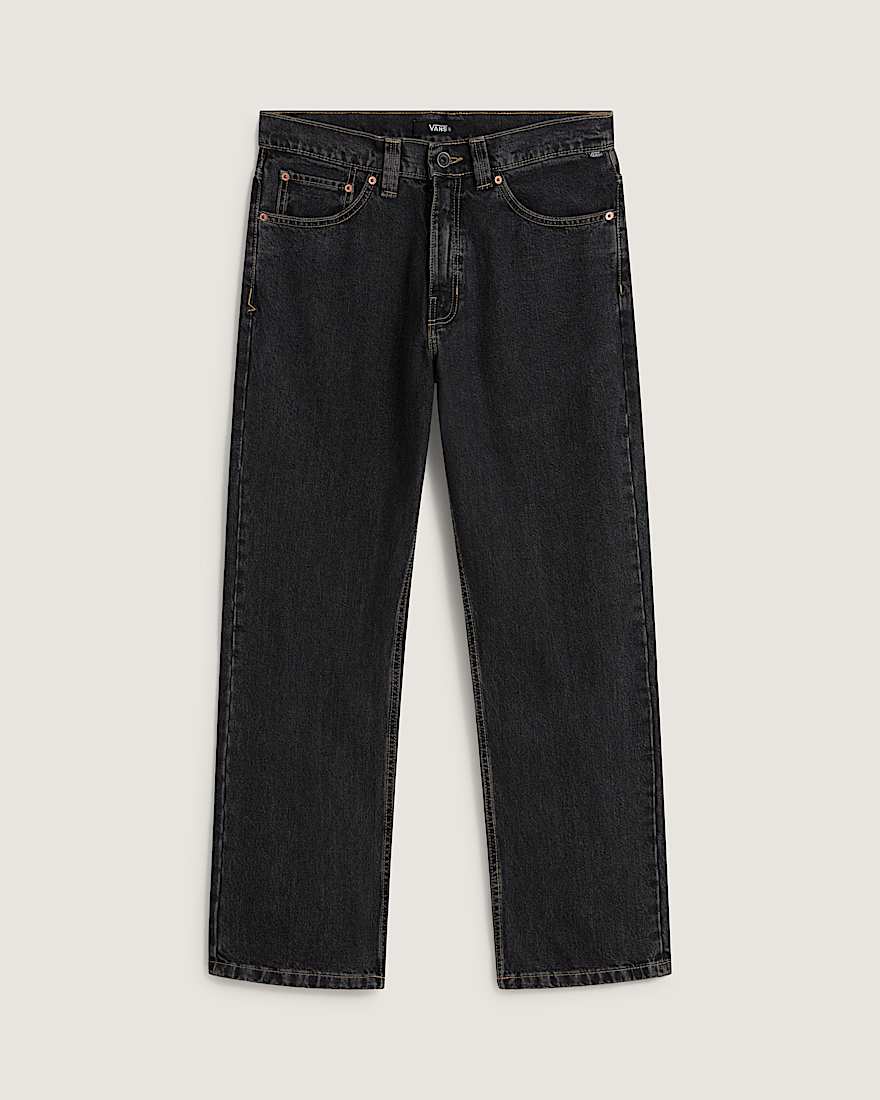 Check5 Straight Denim Pant Washed Black VANS Schwarz HERO