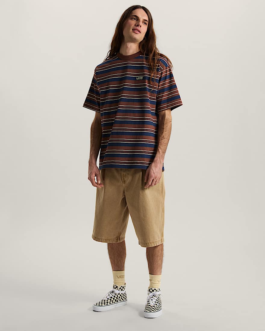 Pismo StrickTShirt VANS Braun ALT4