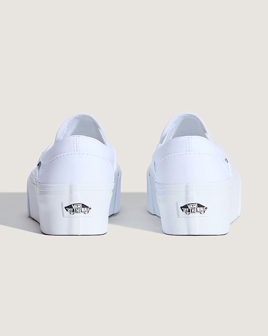 Classic SlipOn Plateauschuhe VANS Wei alt3