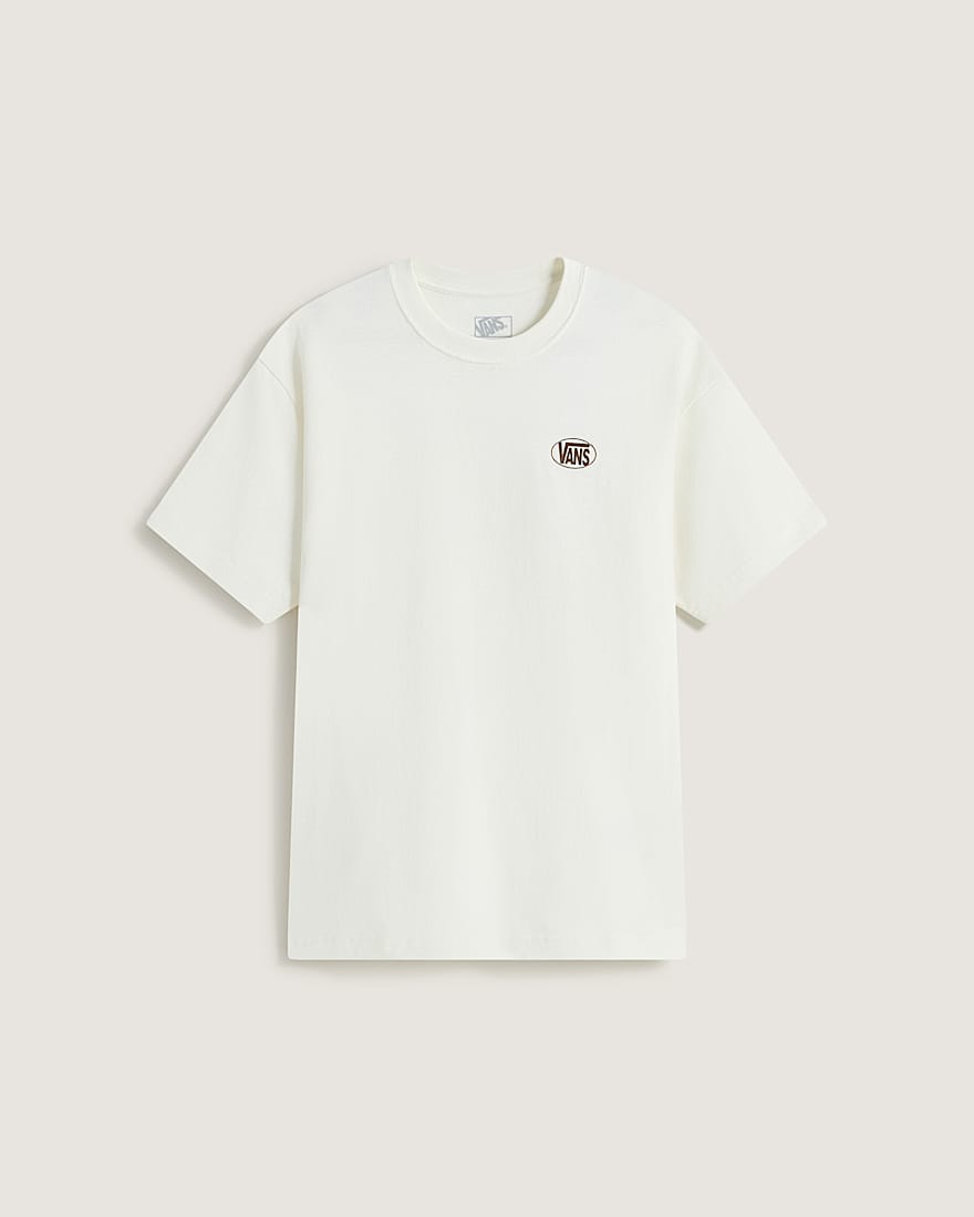 Oval Logo Loose SS Tee marshmallow VANS Wei HERO