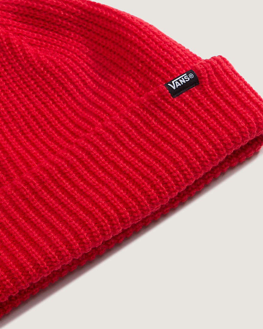 Kinder Core Basic Beanie mit Umschlag VANS Rot ALT2
