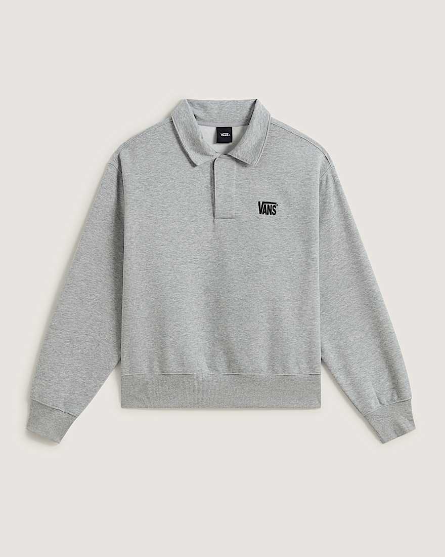 Polo FleecePullover VANS Grau HERO