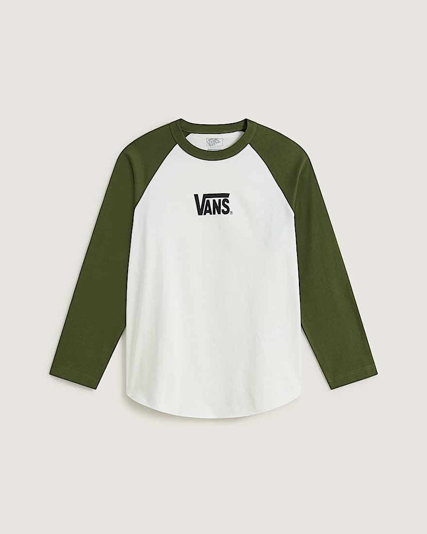 Core Raglan LangarmTShirt VANS Grn HERO