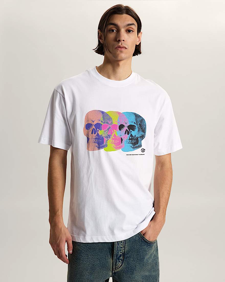 Bone Head Loose TShirt VANS Wei ALT2