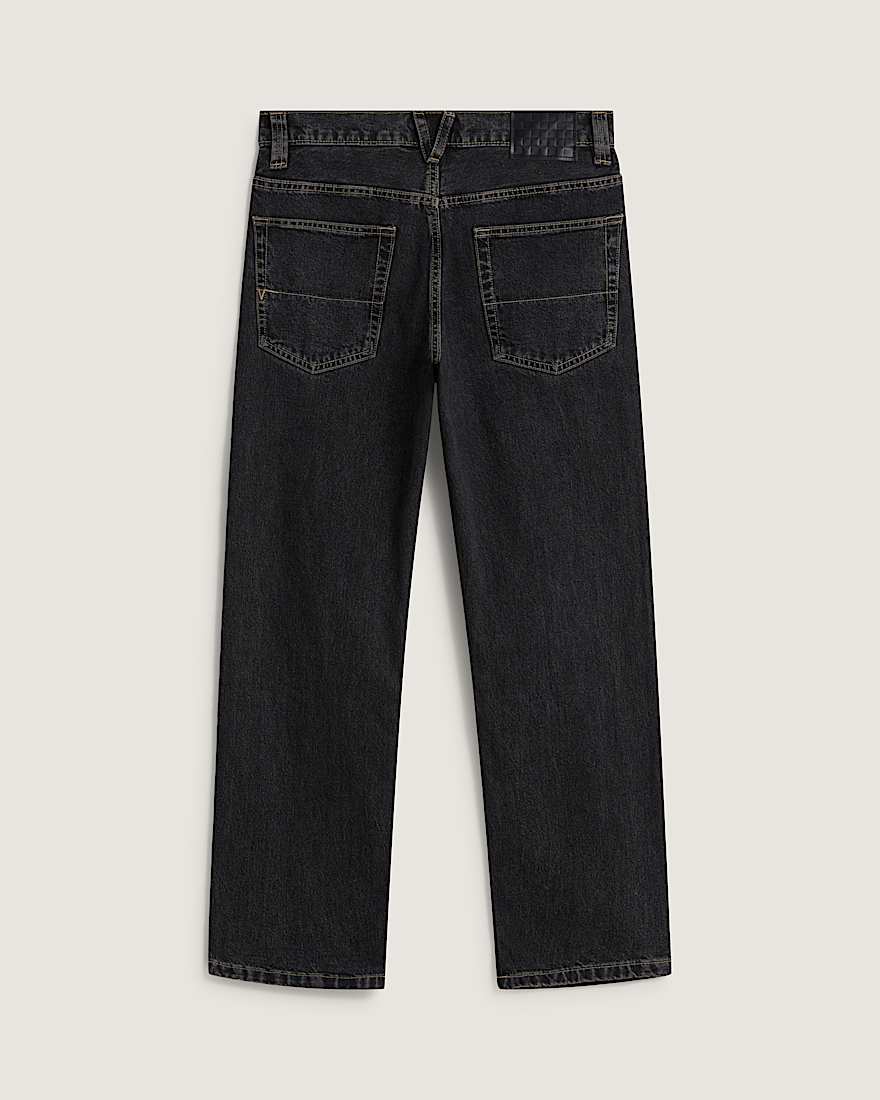 Check5 Straight Denim Pant Washed Black VANS Schwarz ALT1