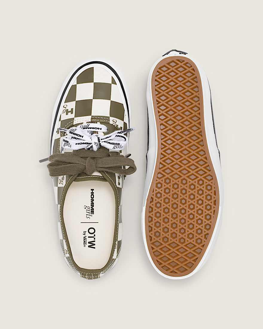 OTW Authentic 44 Homme Girls DARK OLIVE VANS Grn ALT2
