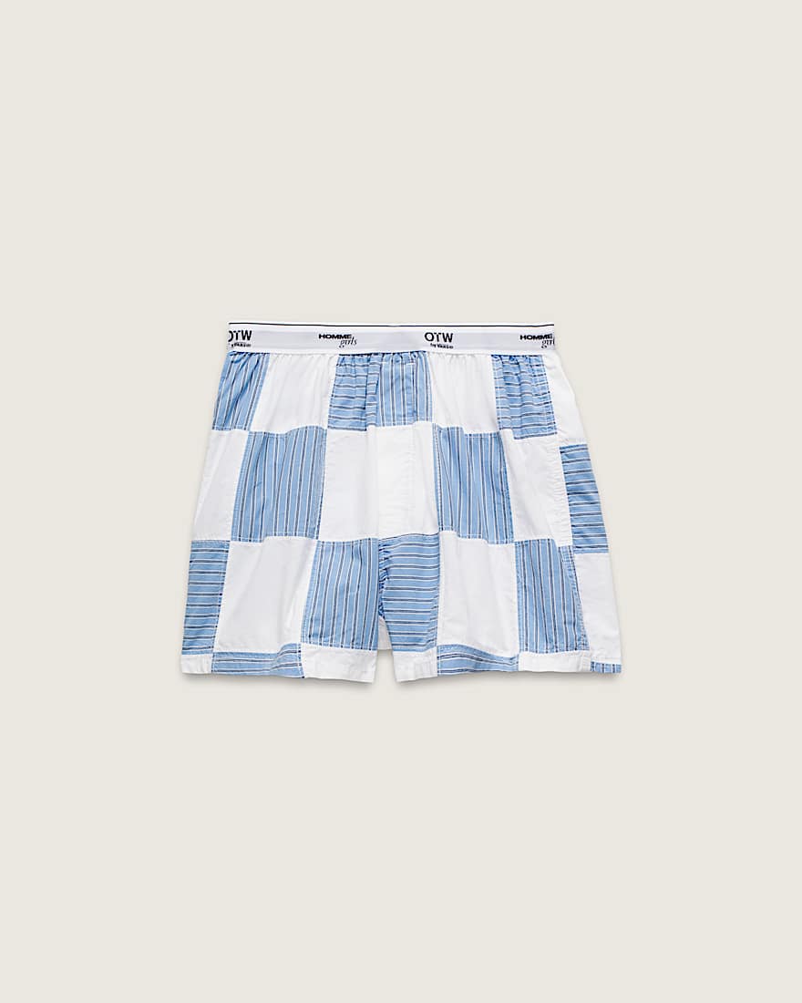 OTW Homme Girls Patchwork Boxer Short Azurine VANS Blau HERO