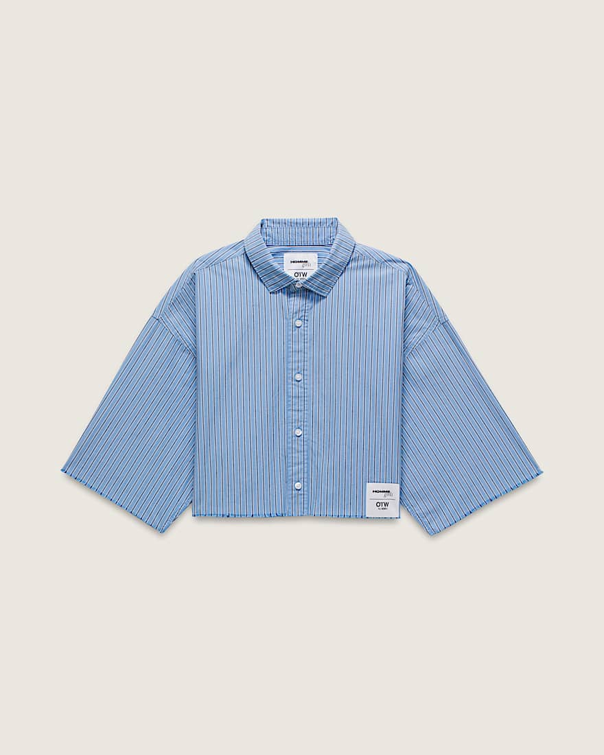 OTW Homme Girls Crop Shirt Azurine VANS Blau HERO