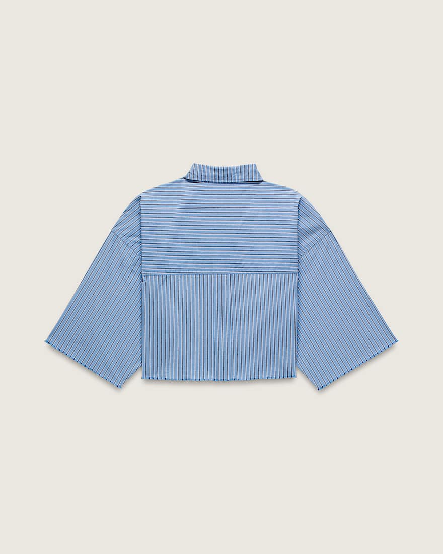 OTW Homme Girls Crop Shirt Azurine VANS Blau ALT1