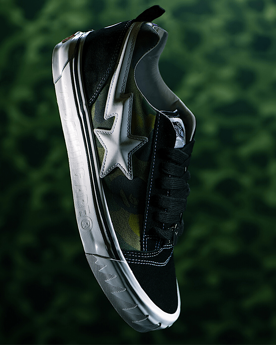 Vans x BAPE Knu Skool VANS Schwarz ALT1