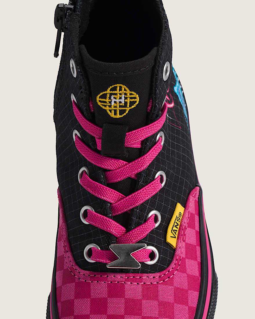 KPop Demon Hunters x Vans Kleine Kinder Authentic Hi 20 Zip Schuhe 48 Jahre VANS Schwarz ALT4