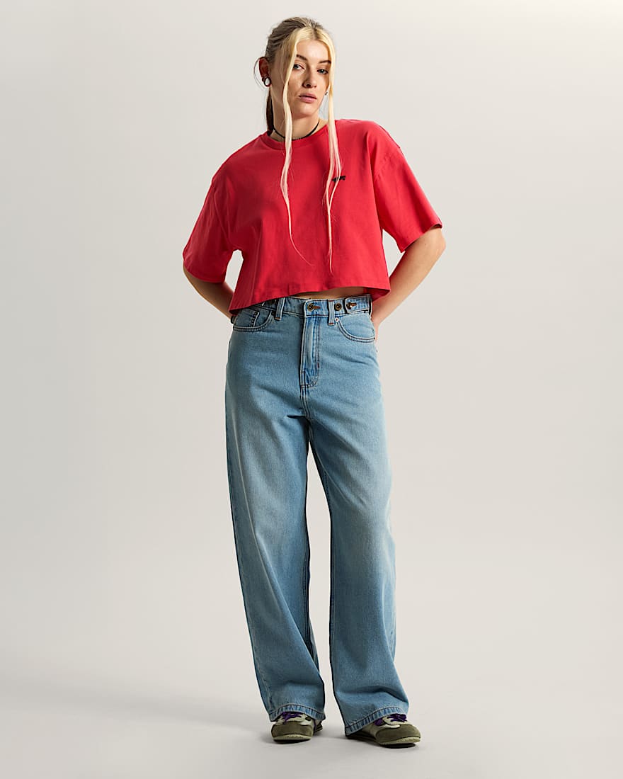 Cinched Check5 BaggyHose VANS Blau ALT6