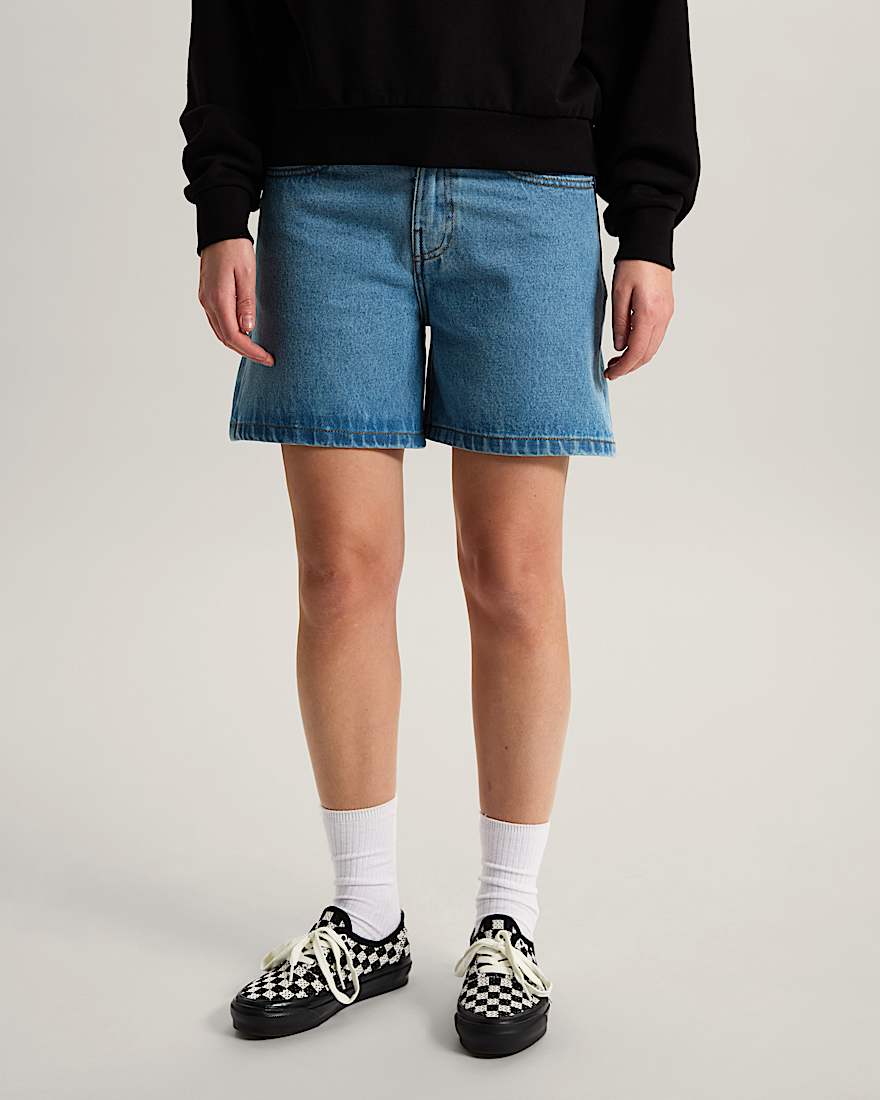 Check5 Shorts mit mittlerer Leibhhe VANS Blau ALT3
