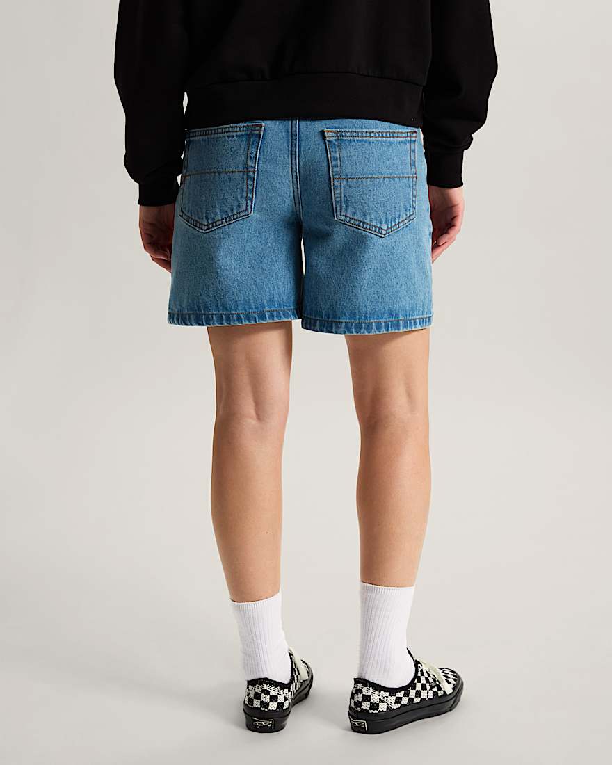 Check5 Shorts mit mittlerer Leibhhe VANS Blau ALT4