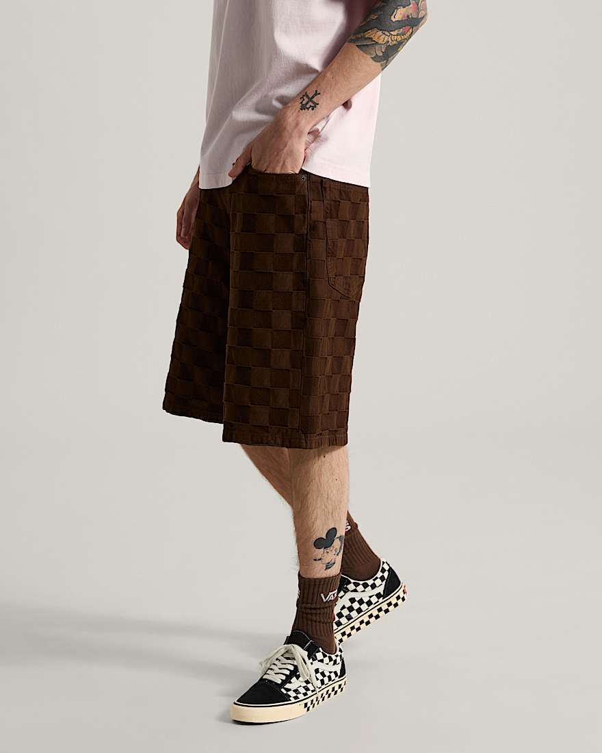 Check5 Baggy Denim Hose VANS Braun ALT4