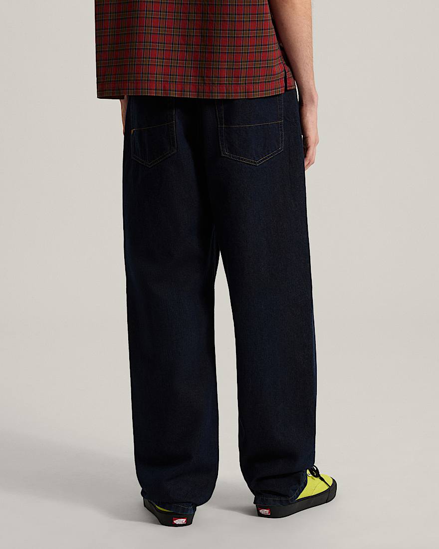 Check5 Loose DenimHose VANS Blau ALT3