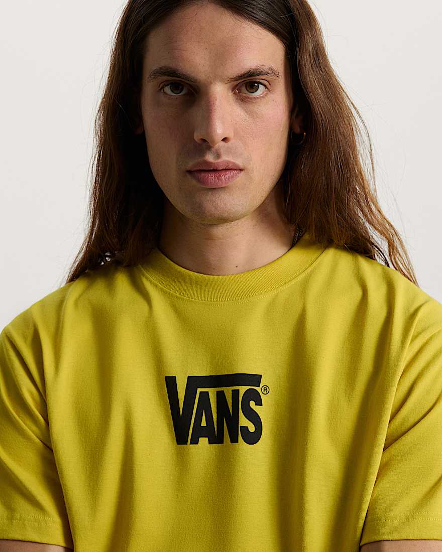 StretchTShirt mit Logo VANS Gelb ALT5