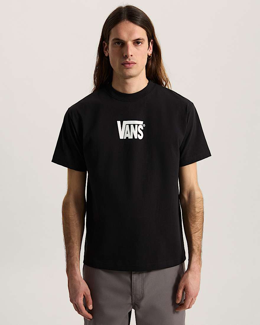 StretchTShirt mit Logo VANS Schwarz ALT2
