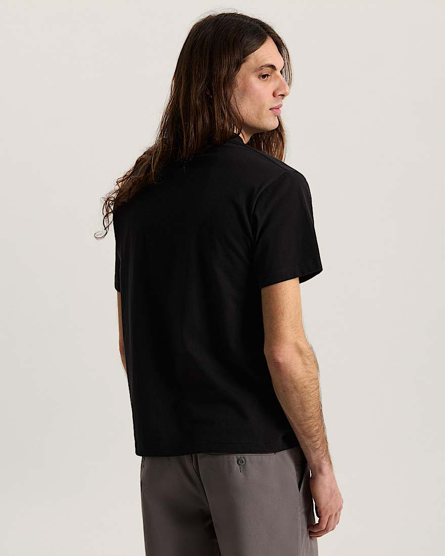 StretchTShirt mit Logo VANS Schwarz ALT3