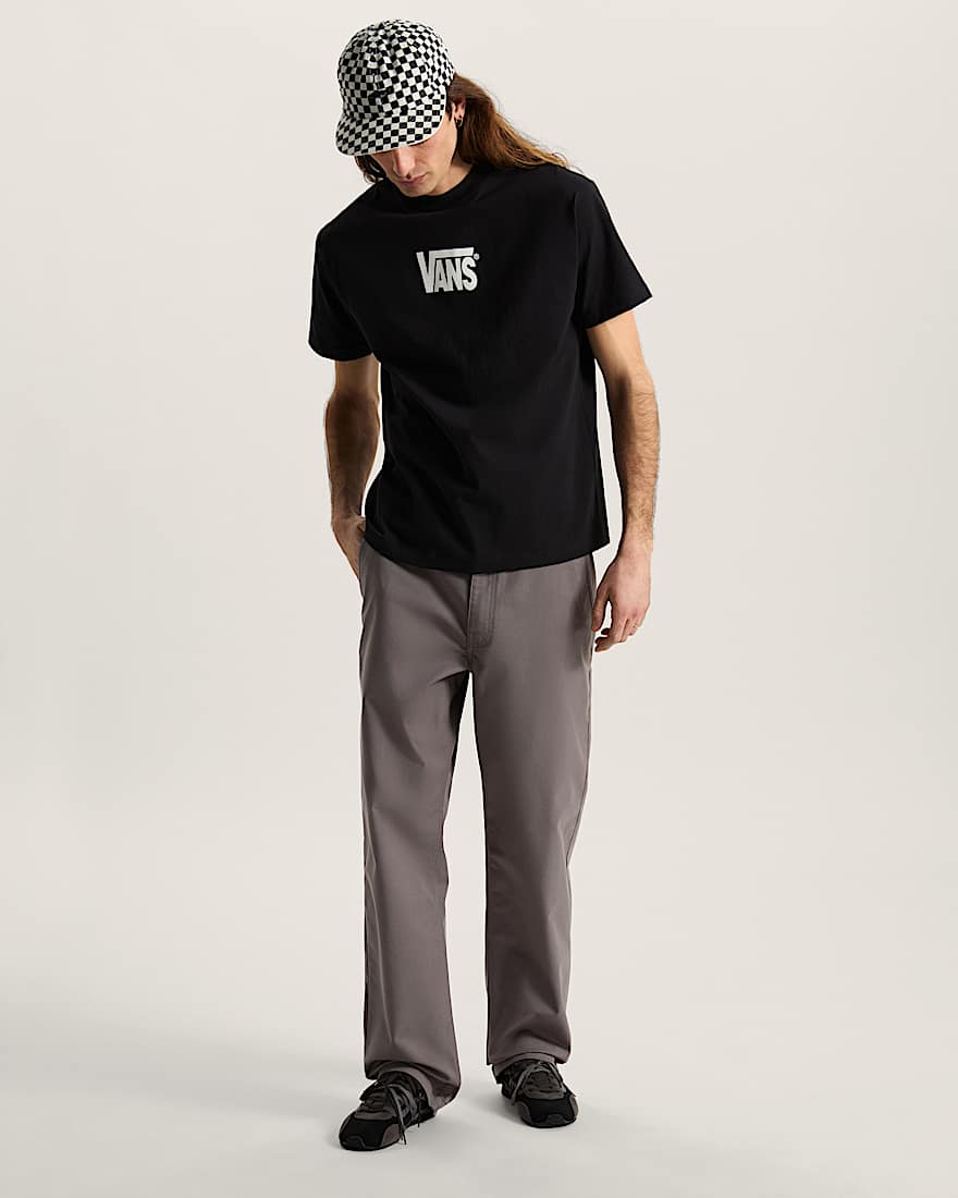 StretchTShirt mit Logo VANS Schwarz ALT4