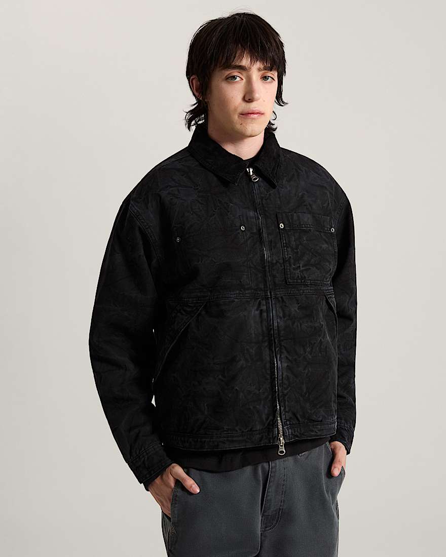 Nico Chore Canvas Jacket Black VANS Schwarz ALT2
