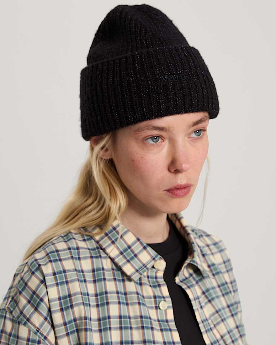 Densmore Beanie mit breitem Bndchen VANS Schwarz ALT3