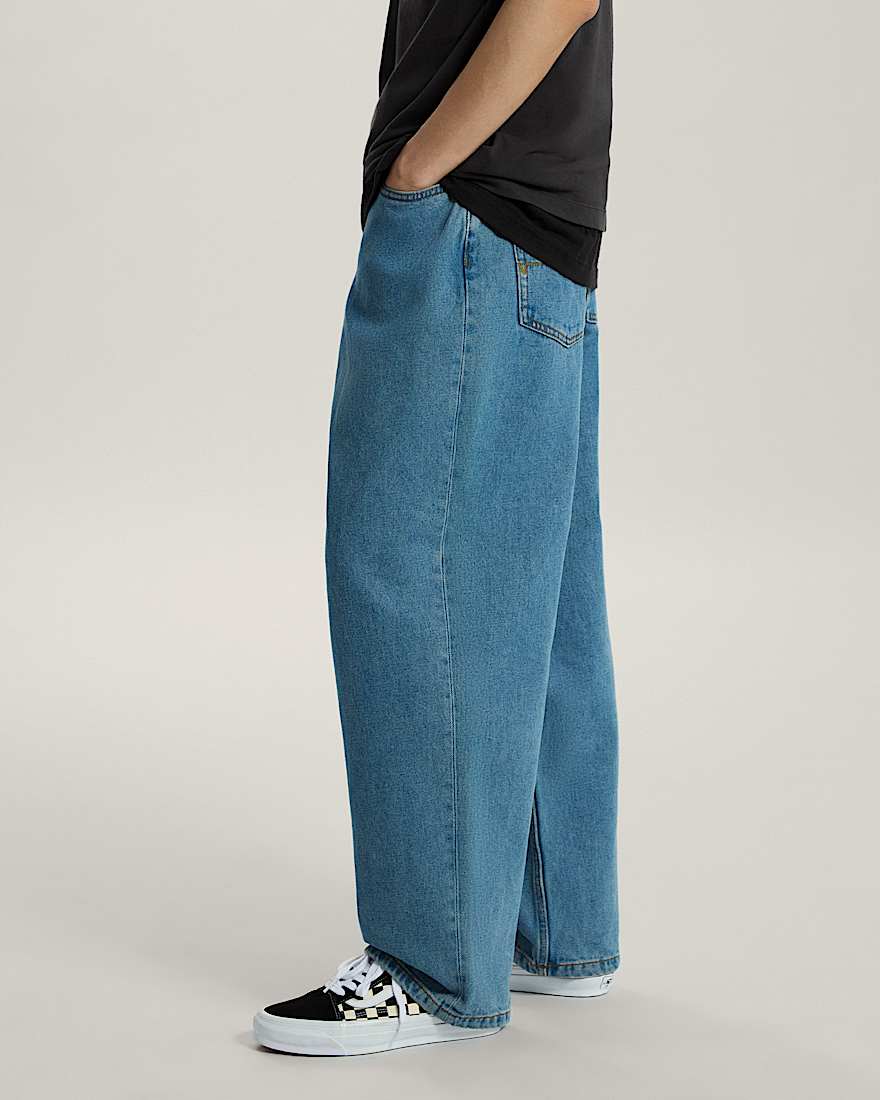 Check5 Baggy Denim Hose VANS Blau ALT4