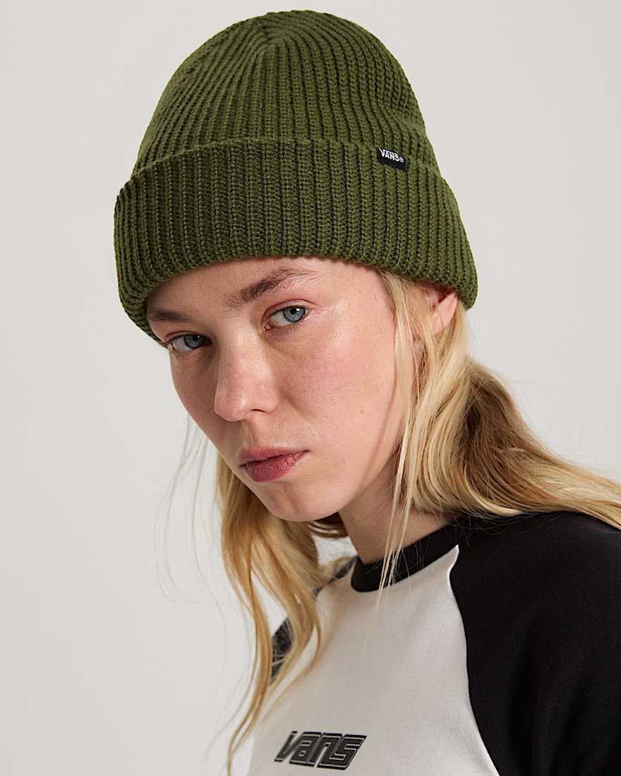 Core Basic Beanie mit Umschlag VANS Grn ALT3