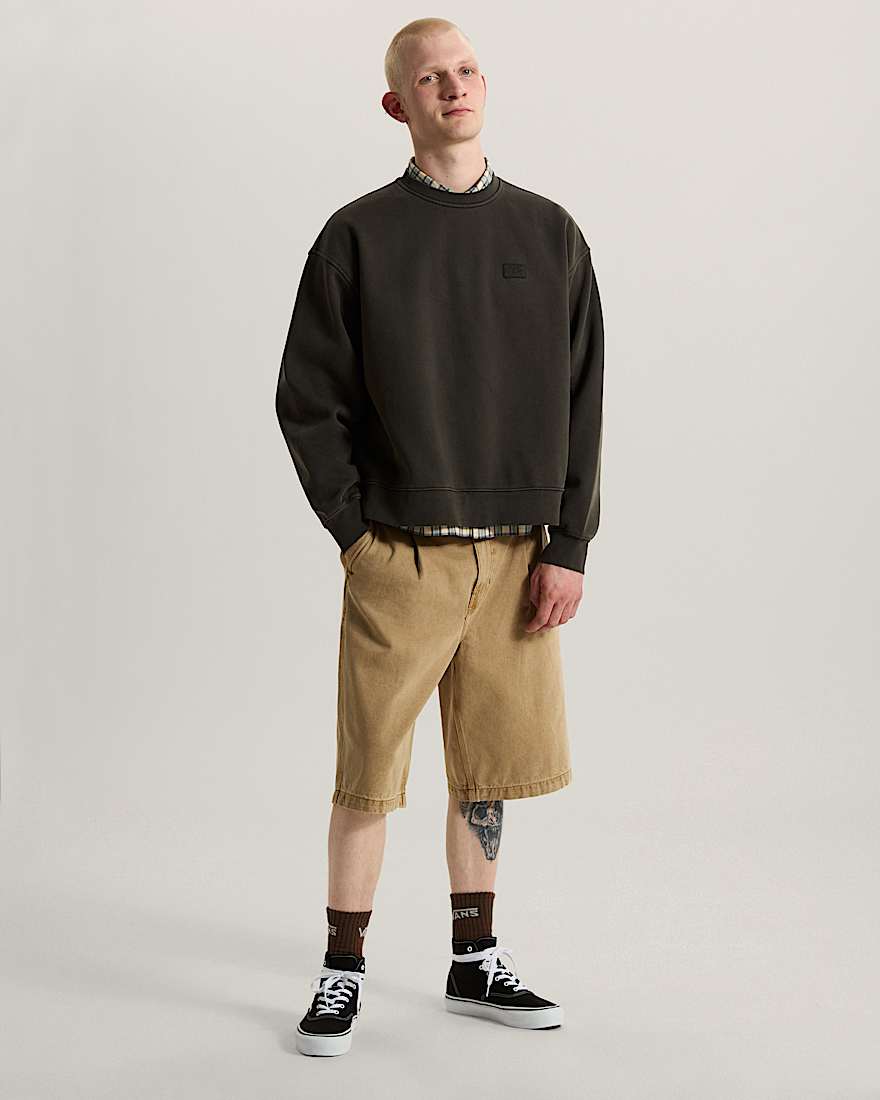 Premium Sweatshirts mit Rundhalsausschnitt VANS Schwarz ALT5