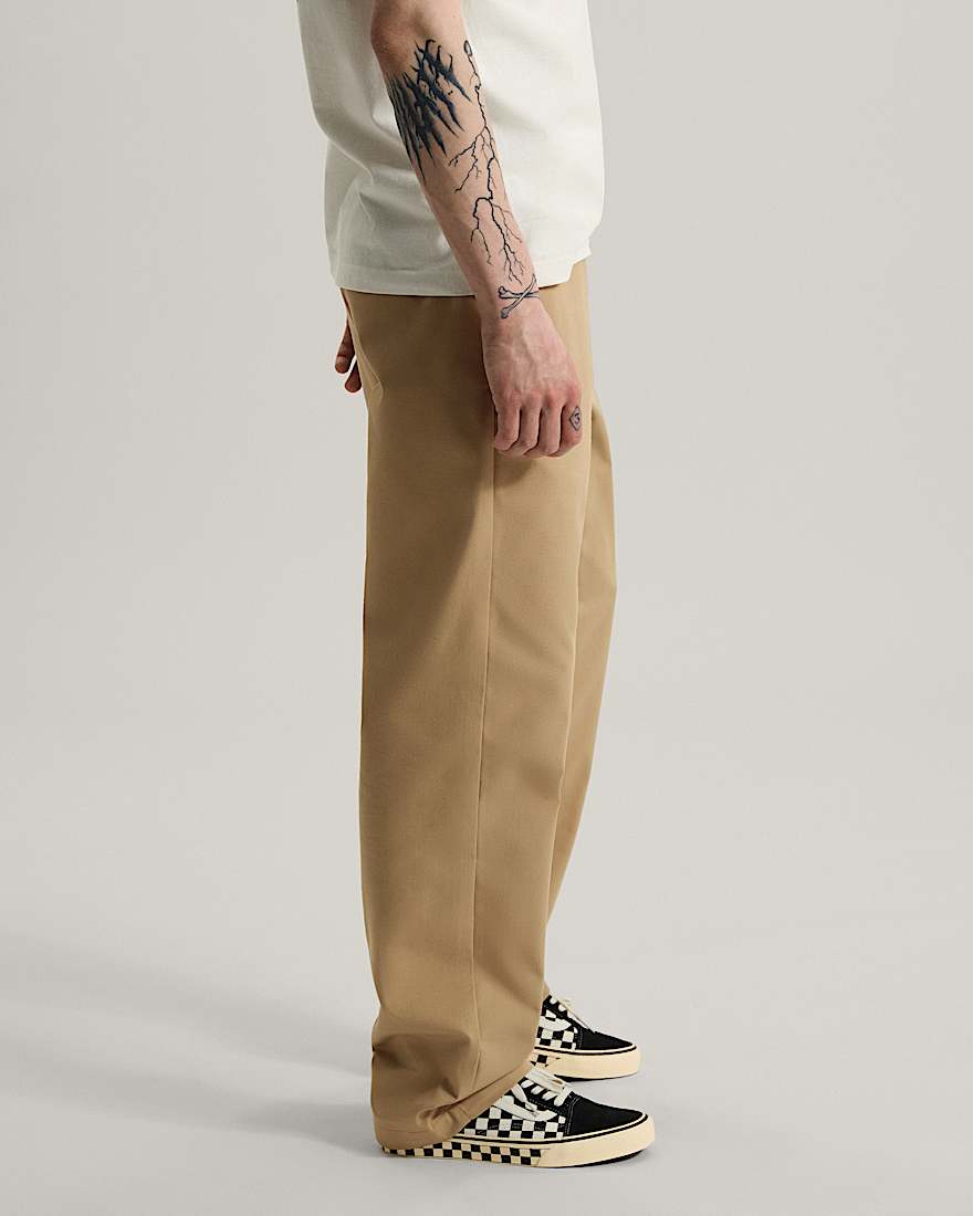 Authentic ChinoHose mit geradem Bein VANS Beige ALT4