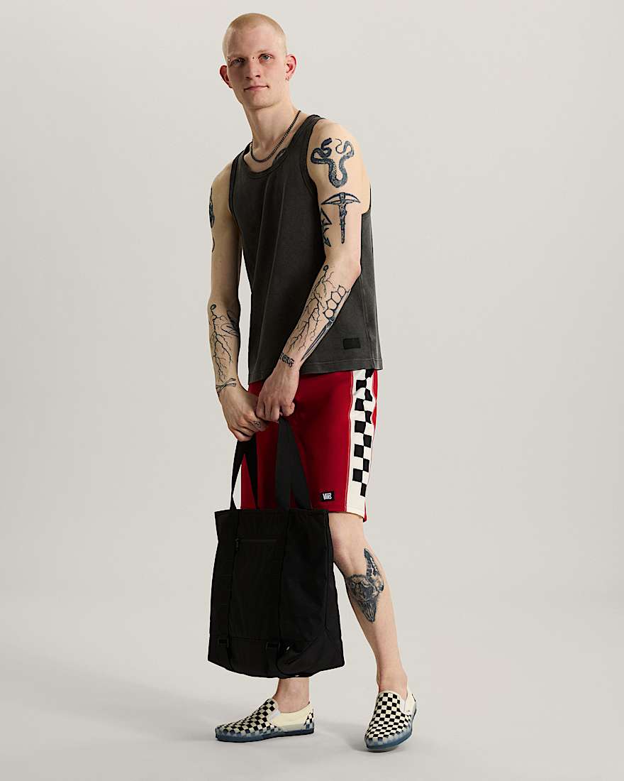 Premium Waffle Tanktop VANS Schwarz ALT4