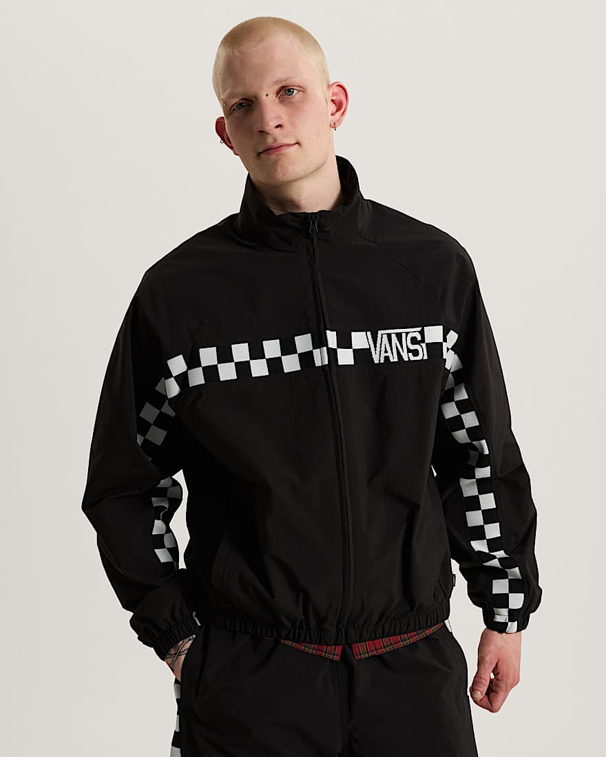 Ronnie Color Block Jacket Black VANS Schwarz HERO