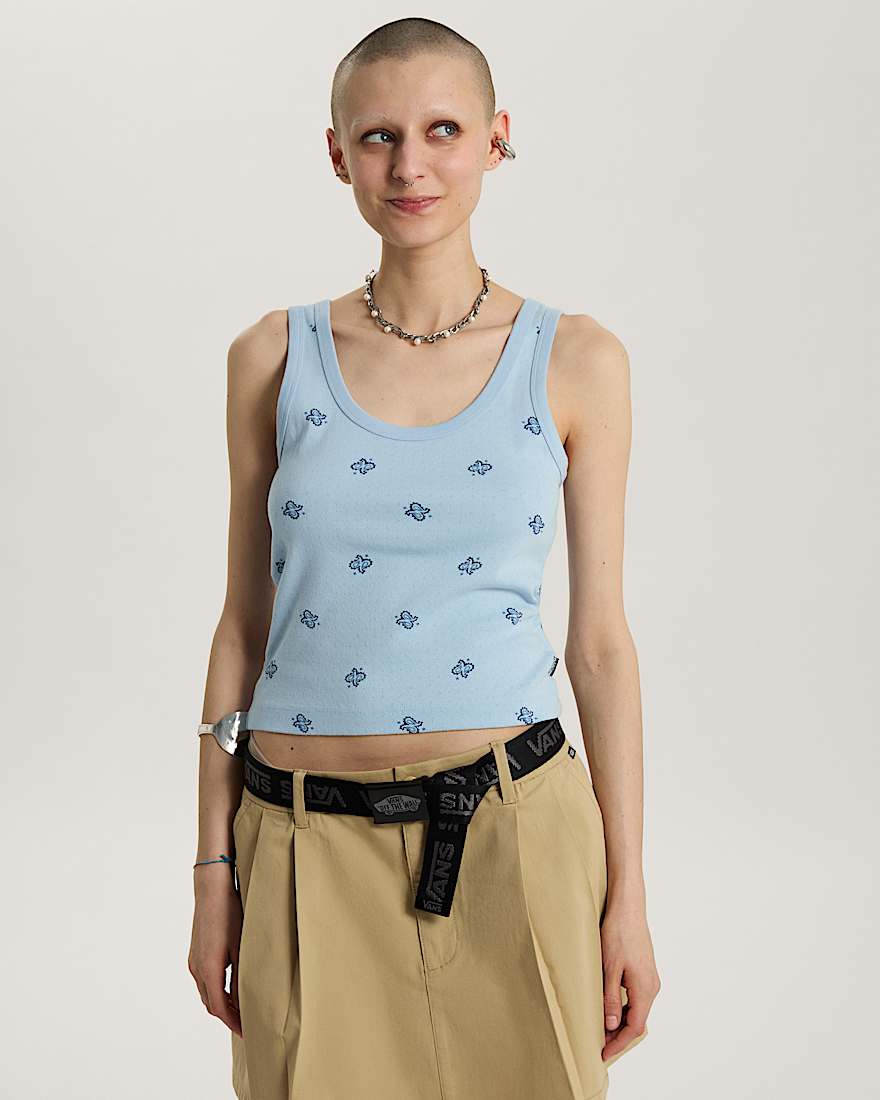 Lilly Printed Tanktop VANS Blau ALT2