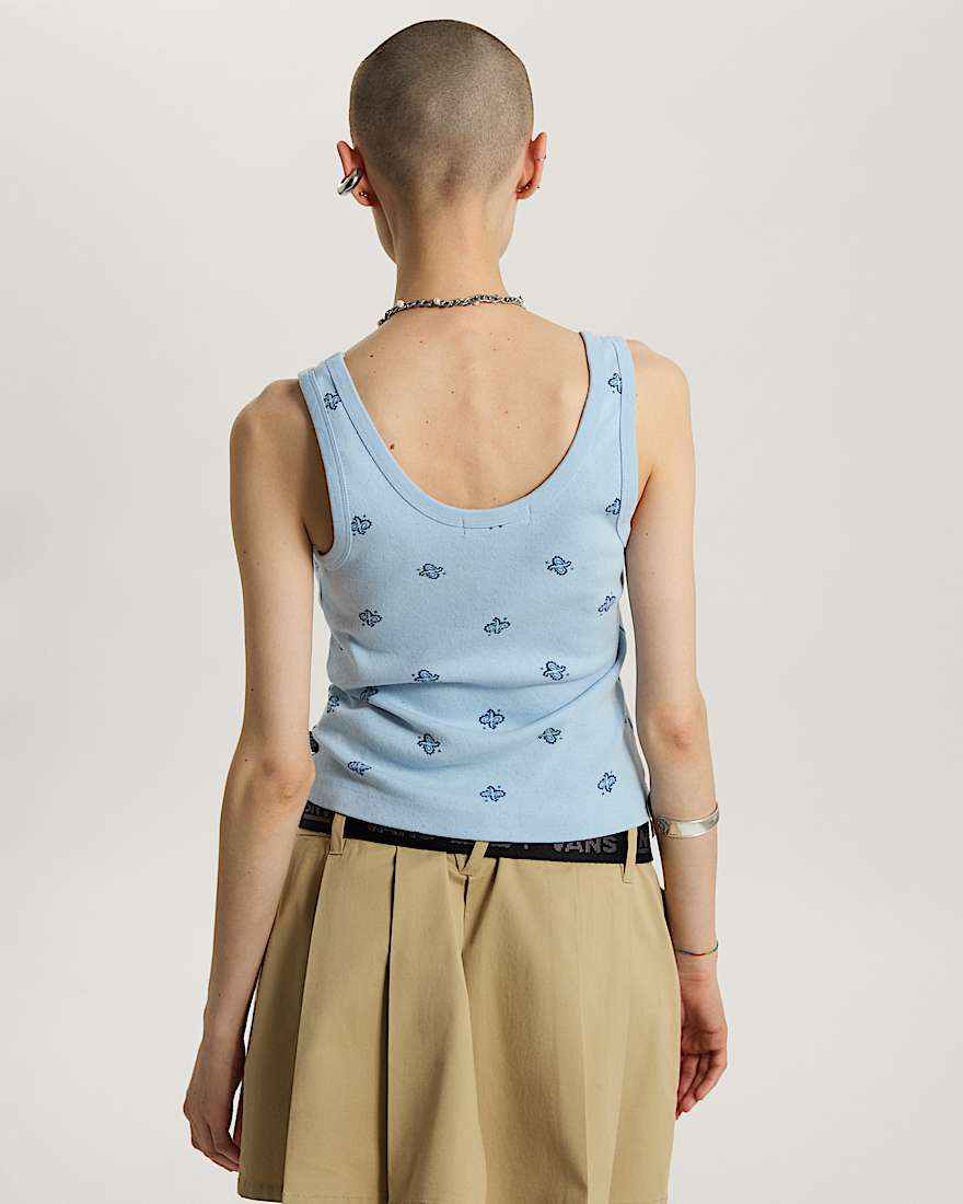 Lilly Printed Tanktop VANS Blau ALT3