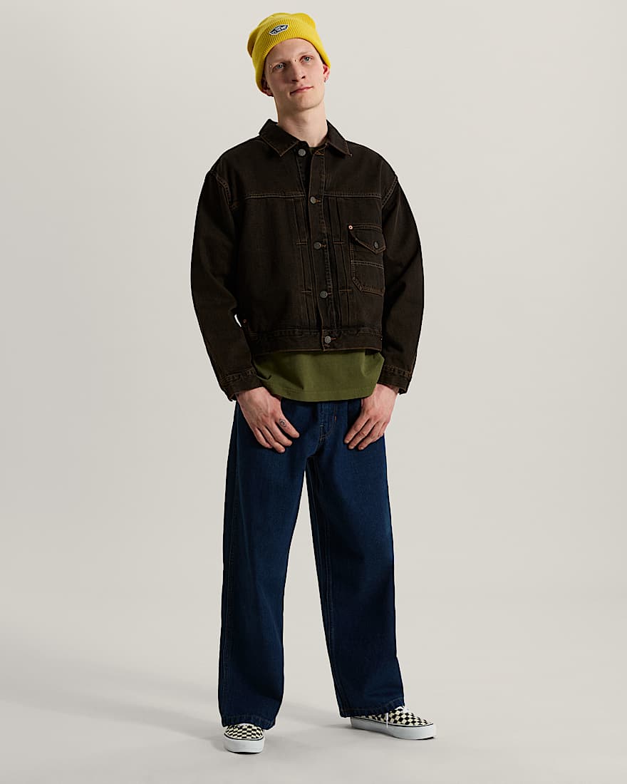 Check5 Denim Truckerjacke VANS Braun ALT5