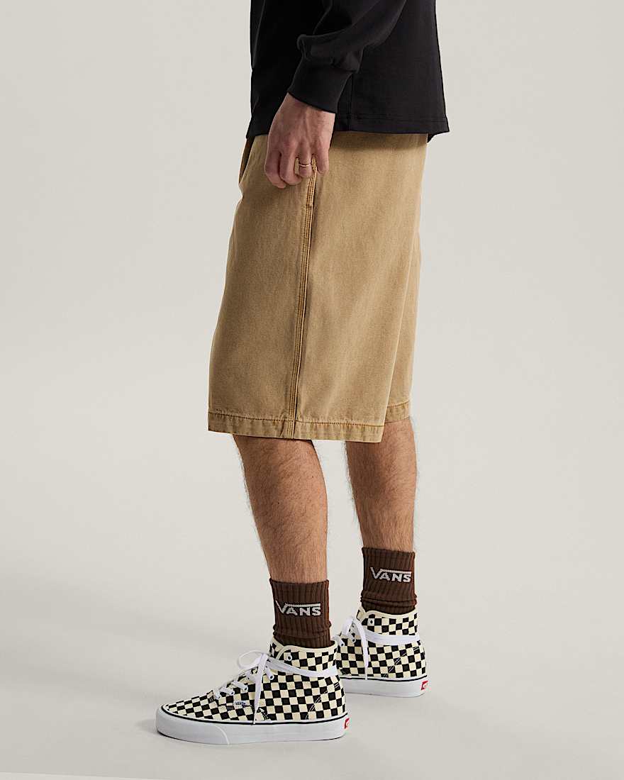 Authentic Chino BaggyShorts VANS Beige ALT4