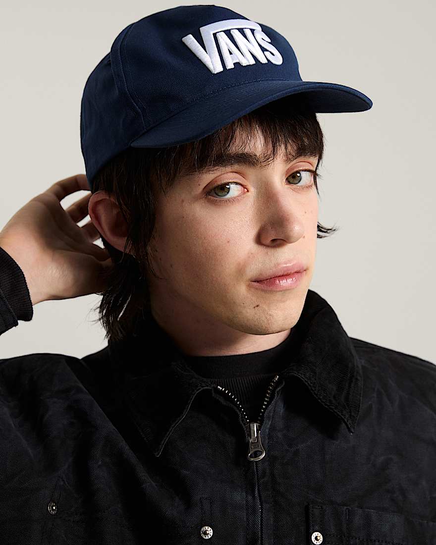 SnapbackKappe mit StretchLogo VANS Blau ALT3