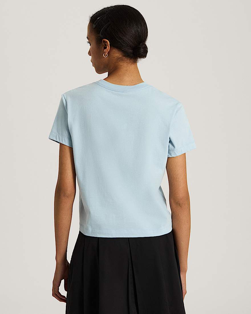 Salton RundhalsTShirt VANS Blau ALT3