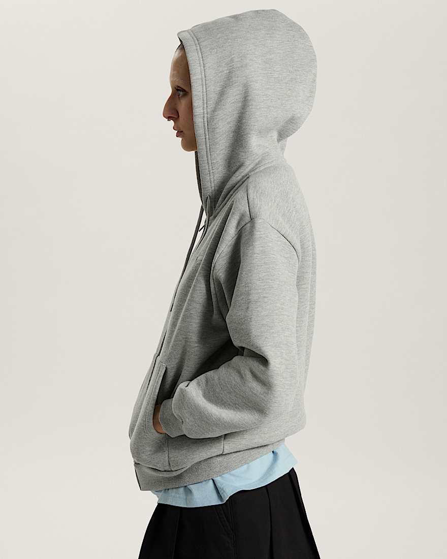 Salton FullZip Cement Heather VANS Grau ALT4