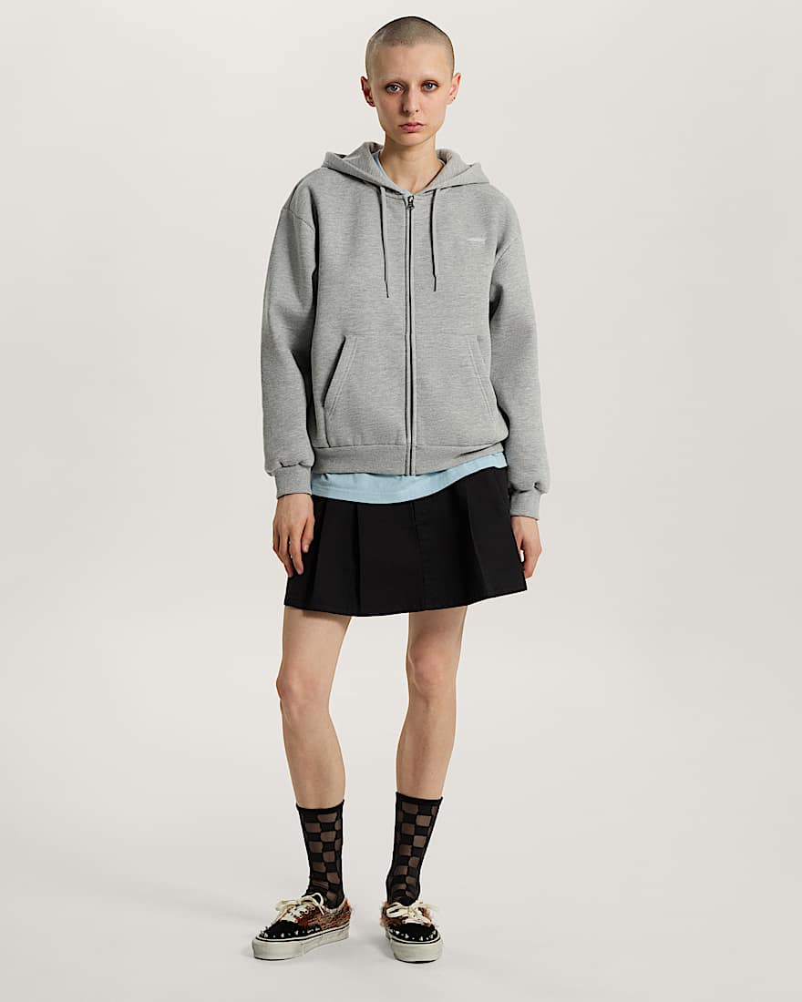 Salton FullZip Cement Heather VANS Grau ALT5