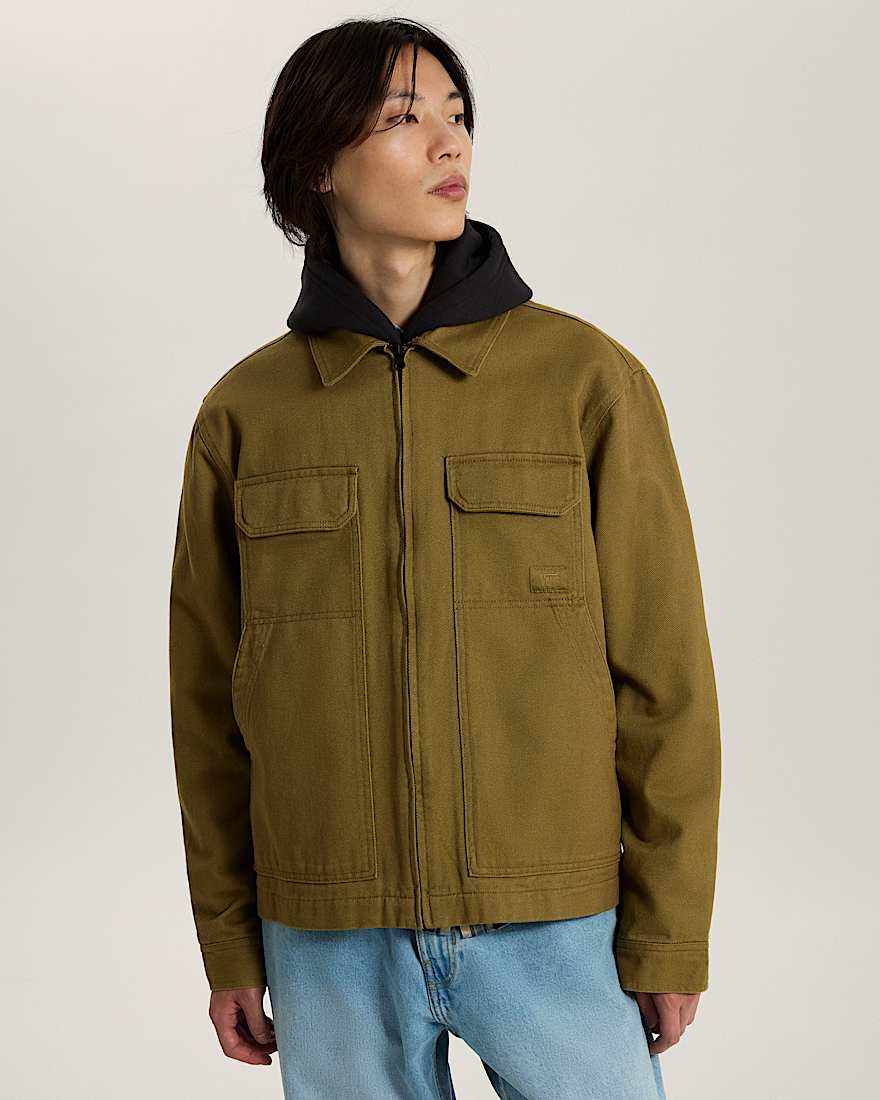 McAvoy II Zip Station Jacke VANS Grn ALT2