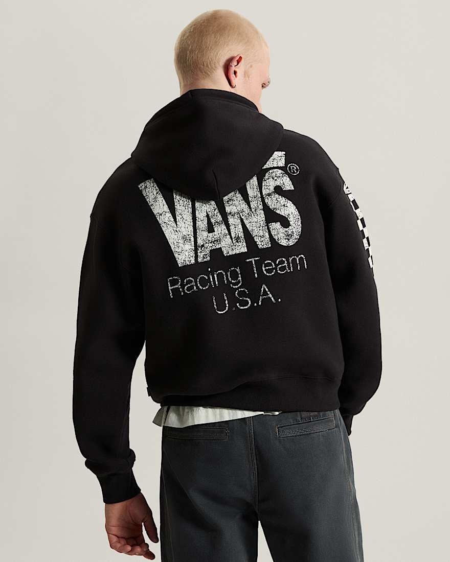 Vans Racing Full Hoodie mit Reiverschluss VANS Schwarz ALT3