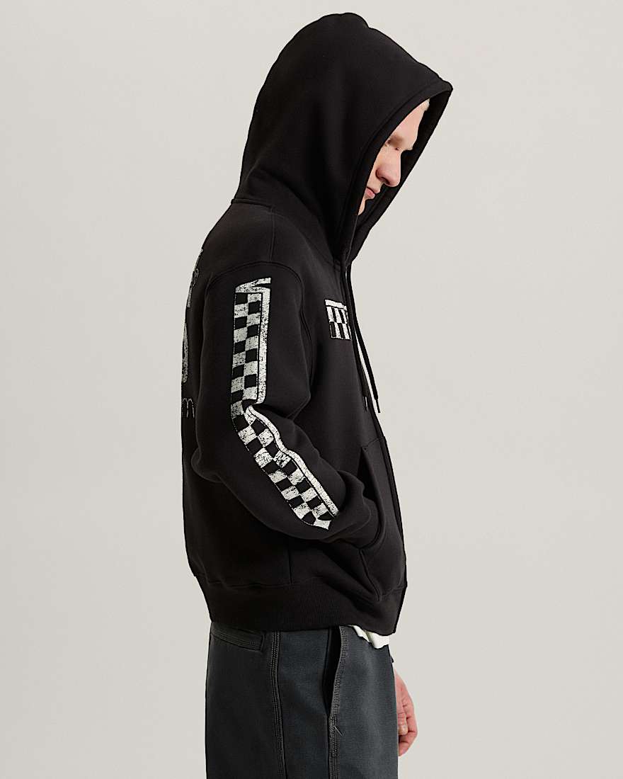Vans Racing Full Hoodie mit Reiverschluss VANS Schwarz ALT4