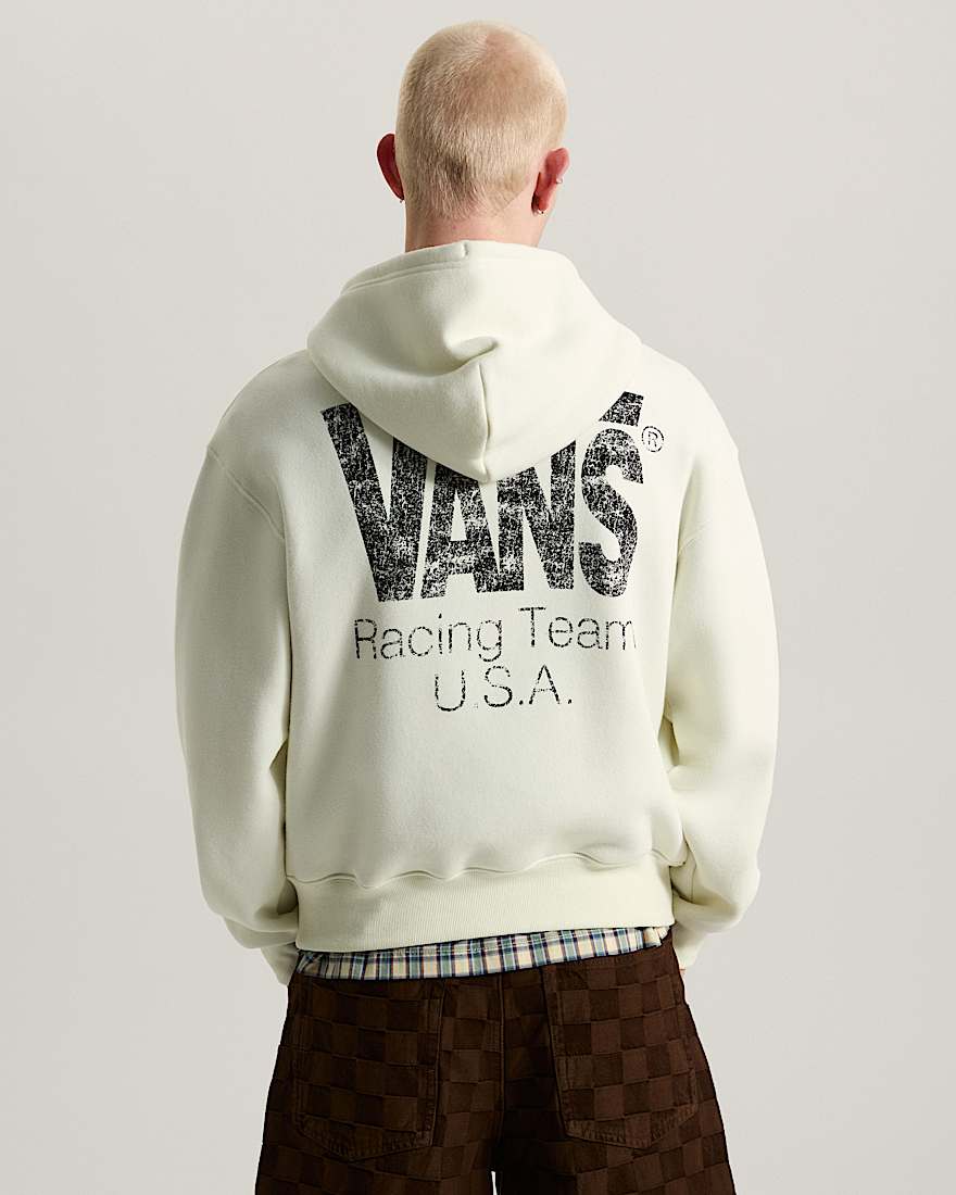 Vans Racing Full Hoodie mit Reiverschluss VANS Wei ALT3