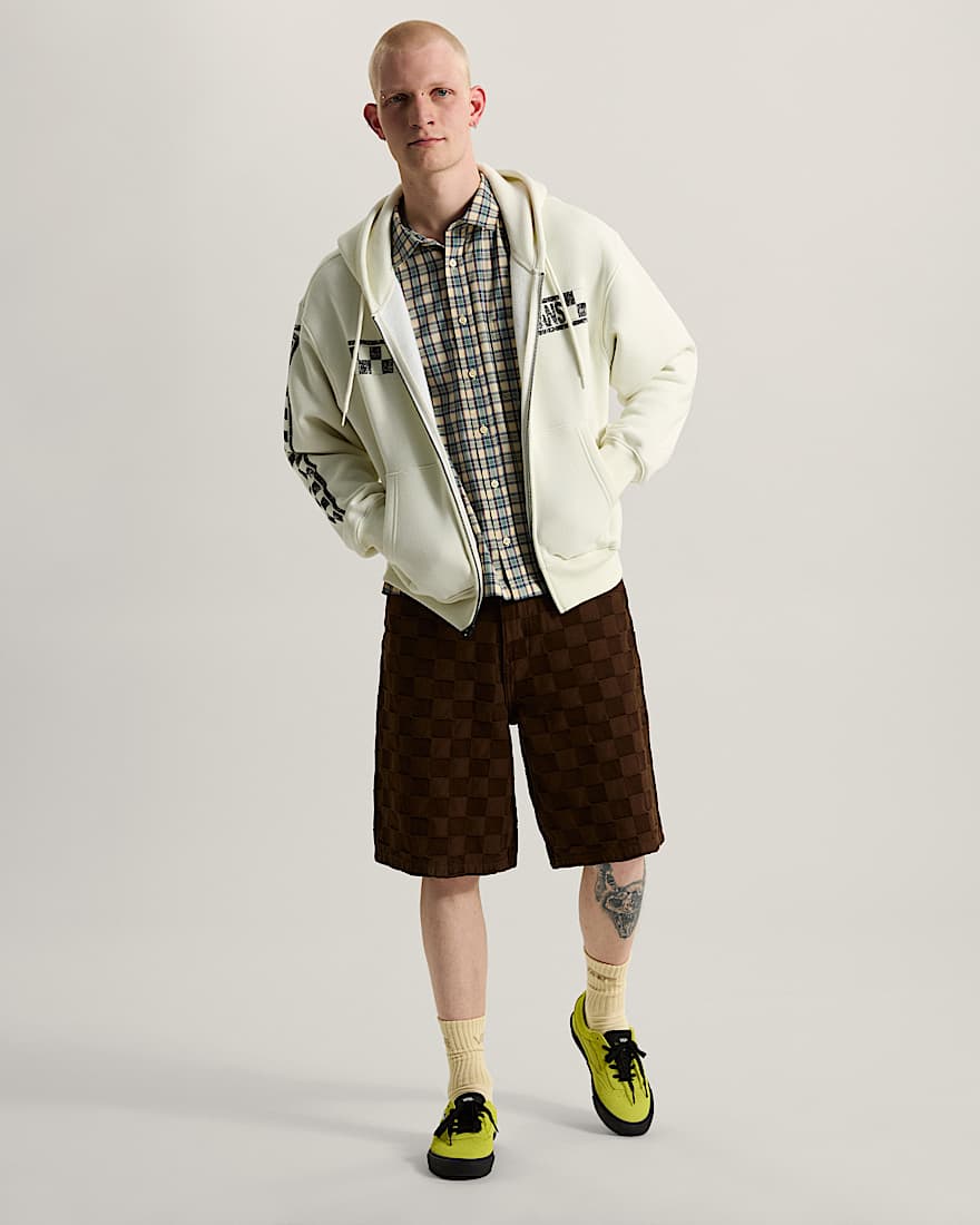 Vans Racing Full Hoodie mit Reiverschluss VANS Wei ALT5